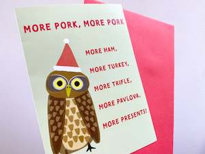 Gift: Card - More Pork