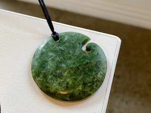 Gift: Contemporary Pounamu Koru pendant