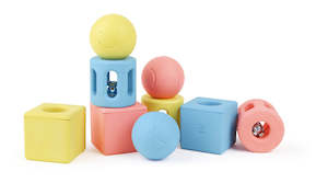 Toy: Geometric Rattle Trio