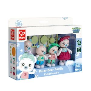 Hape Green Planet Explorers Polar Bear Family