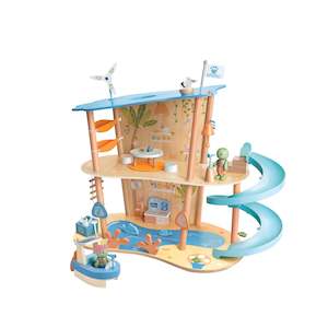 Hape Green Planet Explorers Ocean Rescue Beach House