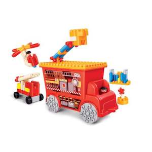 Toy: Poly M Fire Rescue Truck