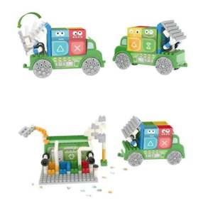 Toy: Poly M Garbage Sorting Truck