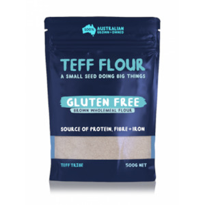 Teff Flour, Wholemeal (Bulk, Brown, Gluten Free) - 2kg, 10kg