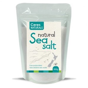 Ceres Sea Salt (Natural, NZ Grown) - 500g