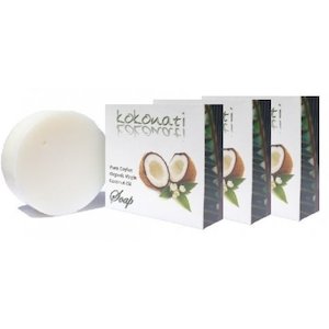 Kokonati Coconut Oil Soap (organic) - 100g