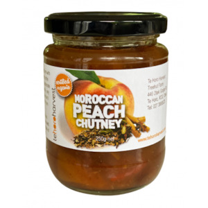 Te Horo Harvest Organic Relish, Moroccan Peach