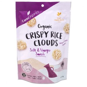 BROWN RICE CRACKERS WITH CHIA, organic, gluten free