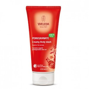 Weleda Pomegranate Creamy Body Wash, 200ml