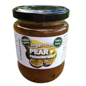 Te Horo Harvest Pear & Passionfruit Spread (Organic, Sugar Free) - 250g