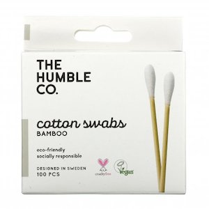 The Humble Co. Cotton Buds - 100% Biodegradable (100 per box)