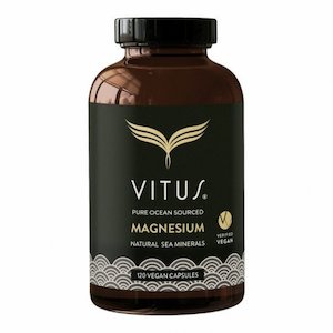 Vitus Magnesium Capsules (Vegan, Marine Sourced) - 120 capsules