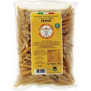 Pasta - Penne (La Terra, organic, wholewheat) - 500g