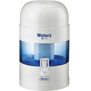 Waters Co Bio400 & Bio500 (White or Black), 5L capacity, filter life 15,000 litres