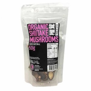 Spiral Foods Organic Shiitake Mushrooms - 50g