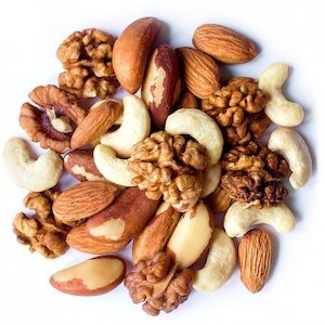 Deluxe Organic Mixed Nuts (Brazil, Cashew, Walnuts, Almonds) - 2.5kg