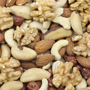 Nuts: Mixed Nuts, Raw (Brazil, Cashew, Walnut, Slivered Almonds) - 3kg