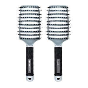 Vegan Happy Hair Brush - Duo Pack