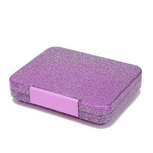 Large Glitter Kids Bento Lunch Boxes