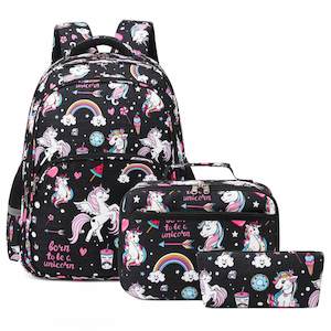 Internet only: Unicorn Backpack Set