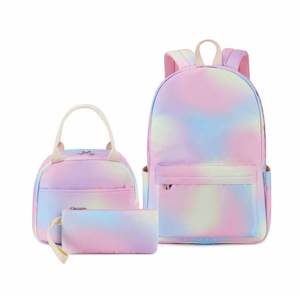 Rainbow School Bags Set