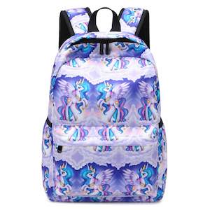 Purple Unicorn Backpack