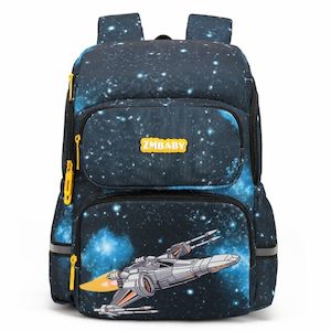 Spaceship & Racing Car Kids' Backpack