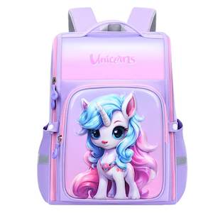 Cute 3D Cartoon Unicorn Backpack