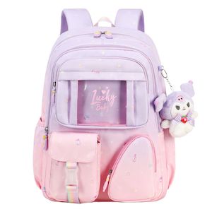 Internet only: Kids School Bag for Girls NZ | Aesthetic Backpack with Spine Protection & Large Capacity