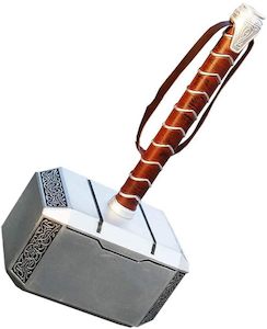 Internet only: Marvel Avengers Thor Mjolnir Replica 1:1 Scale Hammer Cosplay Props - PU FOAM