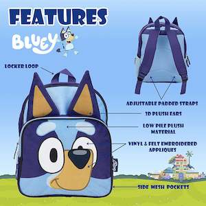 Internet only: Bluey Backpack bag: Your Child's Perfect Companion for Fun-filled Explorations