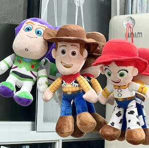 Toy Story Soft toy set of 3 (Woody Buzz and Jess) 26cm soft toy plush