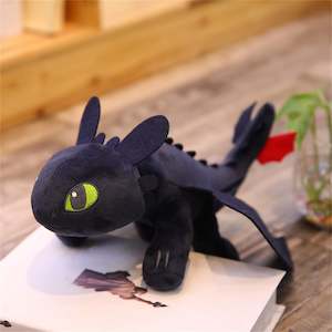 How to train your dragon plus soft toy - Toothless (Night Fury) 32cm long