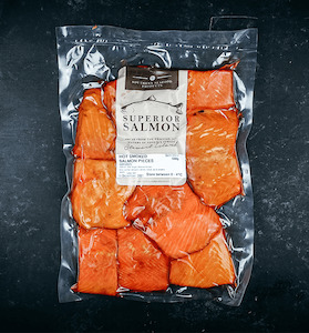 Hot-Smoked Salmon Pieces