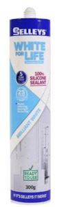 Selleys White for Life Silicone Sealant 300g - priced per unit Minimum order 6 units