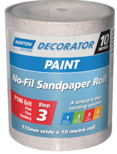 Norton No-Fil Adalox Rolls (Paint) 115mm x 10metres A239