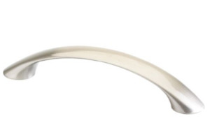 Archant Heritage Varzi Bow Handle 160mm, Brushed Nickel