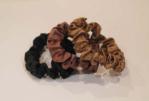 3 Pack Small Satin Scrunchies