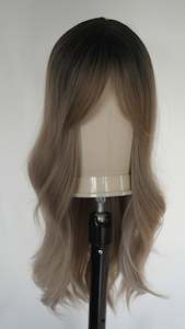 Champagne Bronde Curtain Fringe Wig