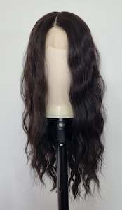 Affordable Wigs For Hair Loss Alopecia Cancer Baldness Auckland Nz: Black Water Wave Lace Front Wig