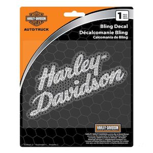 cg26557 Harley HD DECALHARLEY SCRIPT BLING cg26557