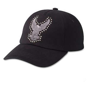 97811-23vw Harley 97811-23VW EMBELLISHED  EAGLE BASEBALL CAP