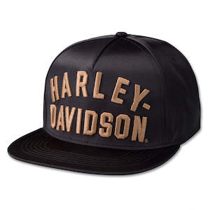 97728-23vm Harley STAPLE SNAPBACK CAP - BLACK