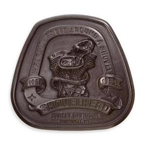 97694-18vm Harley BUCKLE BL  SHOVELHEAD