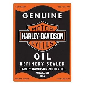 2010631 Harley H-D SIGN OIL CAN RECT SIGN