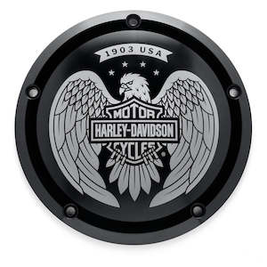 25701551 Harley Eagle Bar & Shield Derby Cover 25701551