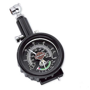 75008-02a Harley 75008-02A Compact Tire Gauge and Tread Depth Indicator