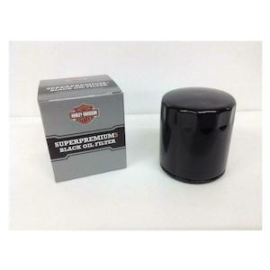 H D Oil Oil Filters Maintenance: 63731-99a Harley 5 Micron SuperPremium 5 Oil Filter Black