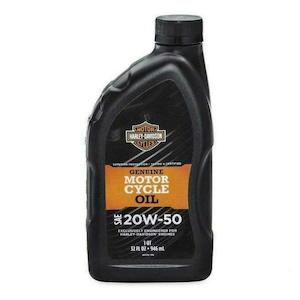 62600023 Harley H-D 360 Motorcycle Oil - SAE 20W50 - 1 Quart 62600023