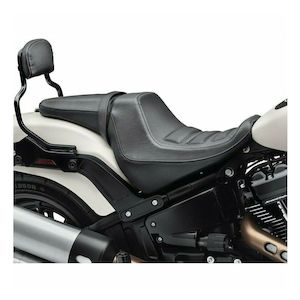 H D Seats: 52000353 Harley 52000353 Reach Two-Up Seat - Fat Bob Styling